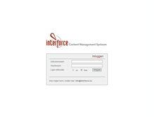 Tablet Screenshot of beta.interforcecms.nl